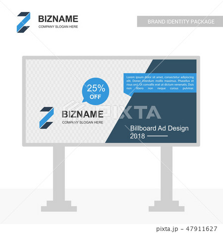 Business bill board design with Business bill board design with 47911627