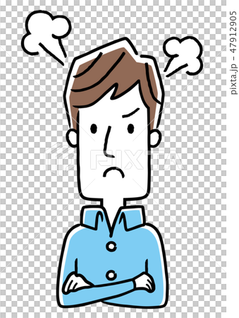 Young man: angry, angry 47912905