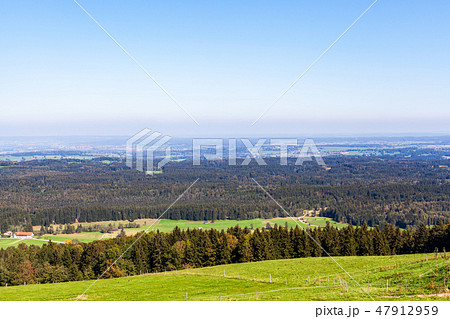scenic view of landscape against sk 47912959