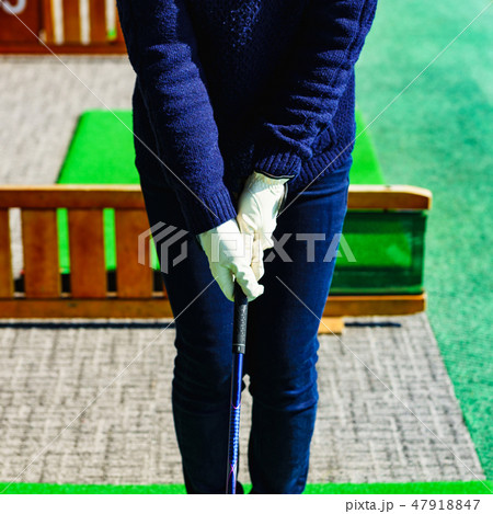[日本] golf練習　 47918847
