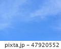 Blue sky 47920552