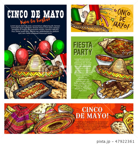Cinco de Mayo Mexican fiesta party celebration 47922361