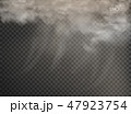 set of vector clouds and smoke on transparent 47923754
