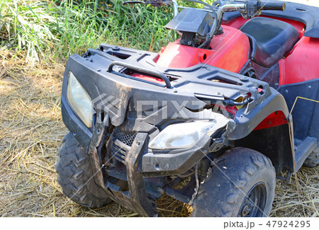 crashed ATV 47924295