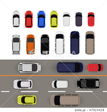 car_top_view_01 47924428
