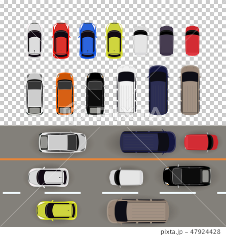 car_top_view_01 47924428