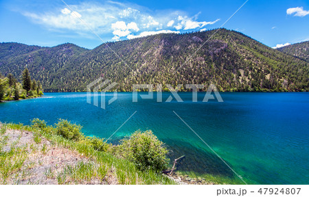 In Marble Canyon Provincial Park British Columbia In Marble Canyon Provincial Park British Columbia 47924807