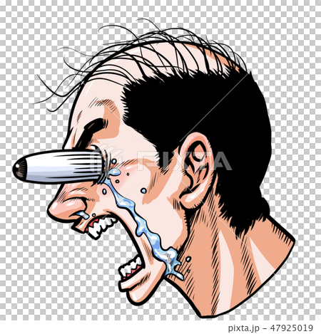 男性横向き 47925019