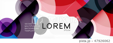 Abstract background circle design 47926062