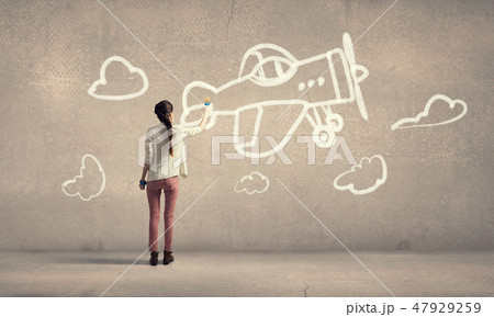 She likes traveling 47929259