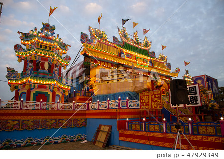 台湾廟のお祭り 台湾廟のお祭り 47929349