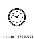Clock icon Vector illustration , EPS10 . 47930934