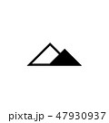 Mountain icon Vector illustration, EPS10. 47930937