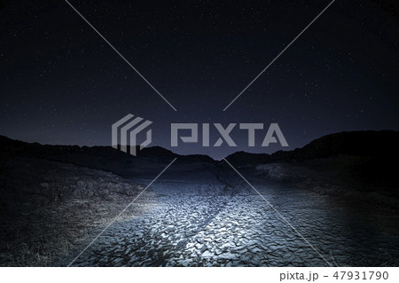 館山砂丘 砂山 星景 館山砂丘 砂山 星景 47931790