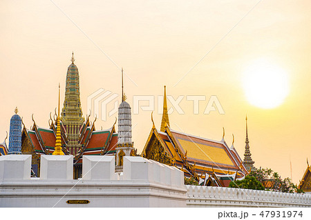 Wat Phra Kaew temple of the emerald buddha 47931974