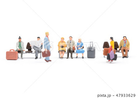 ベンチと人物 ベンチと人物 47933629