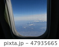 飛行機からみた風景 47935665