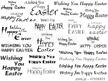 Inscriptions Happy Easter Inscriptions Happy Easter 47936855