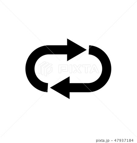 Loop repeat icon vector for graphic design, logo 47937184
