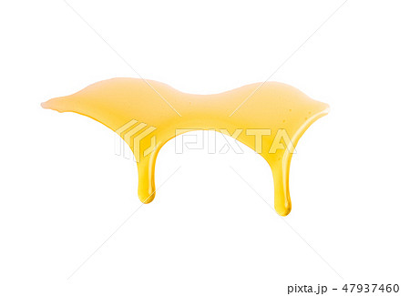 Flow down honey isolated on white 47937460