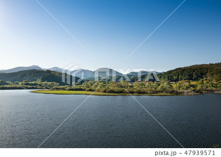 宮城大和町の南川ダムと紅葉 宮城大和町の南川ダムと紅葉 47939571