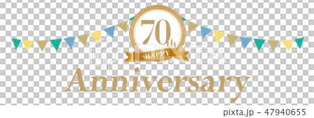 70周年アニバーサリーデコ 47940655