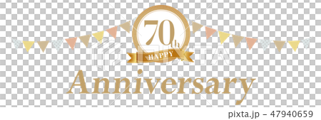 70周年アニバーサリーデコ 47940659