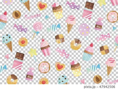 お菓子テクスチャ 47942506