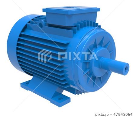 Electric water pump 3d illustration isolated on the white background 47945064