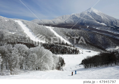 アルツ磐梯 - ホワイトバレー2(上級者コース)と磐梯山 47945797