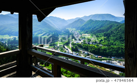 山寺:五大堂からの眺め 山寺:五大堂からの眺め 47946564