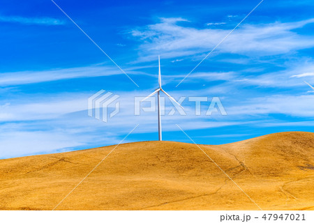 Wind generators in the endless fields. Wind generators in the endless fields. 47947021
