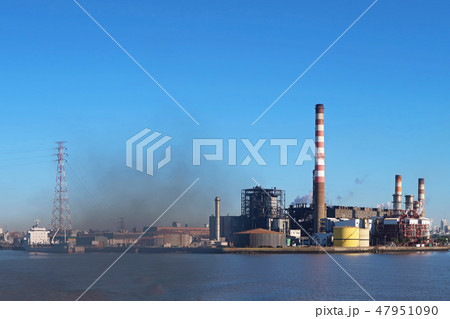 Largest thermoelectric power plant in Argentina, located on the coast of Buenos Aires, Puerto Madero 47951090