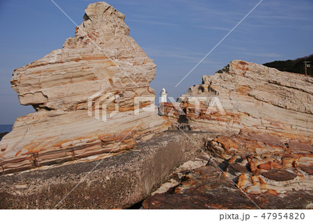 知多半島野間のライオン岩 47954820
