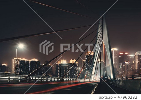 Chongqing bridge night Chongqing bridge night 47960232