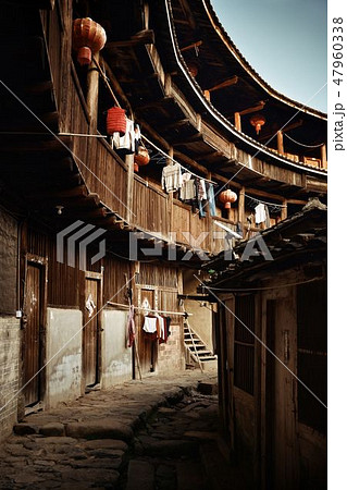 Fujian Tulou building 47960338