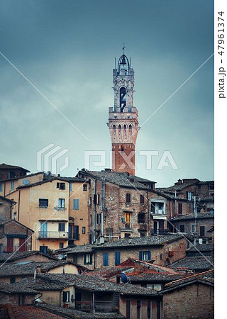 Siena bell tower 47961374