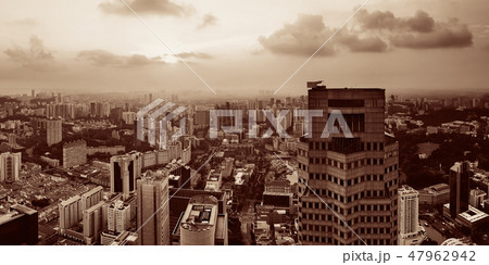 Singapore sunset Singapore sunset 47962942
