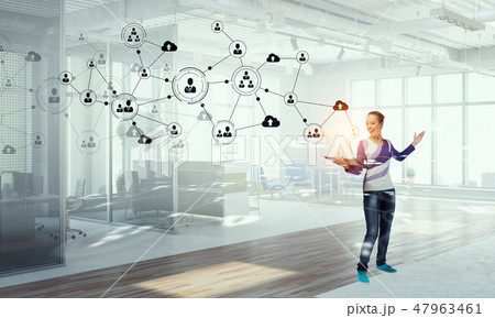 Woman IT manager Woman IT manager 47963461