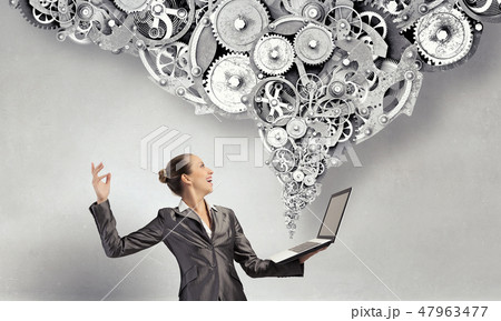 Woman IT manager Woman IT manager 47963477