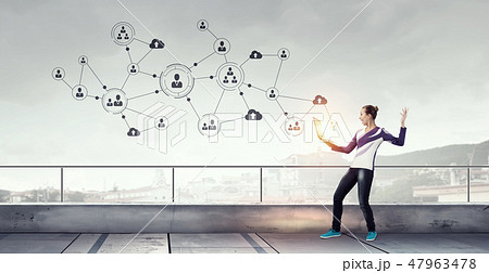 Woman IT manager Woman IT manager 47963478