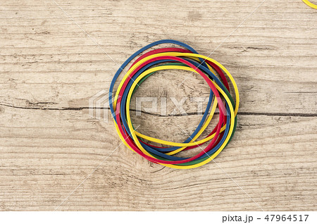 Colorful rubber bands 47964517