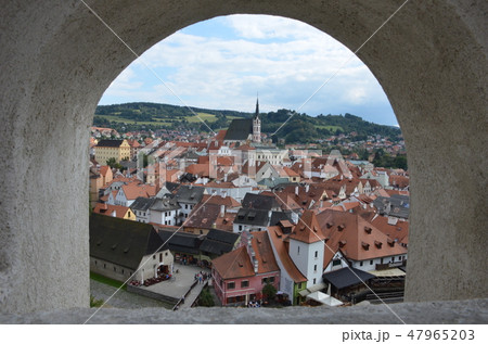 世界遺産チェスキークルムロの旧市街 世界遺産チェスキークルムロの旧市街 47965203