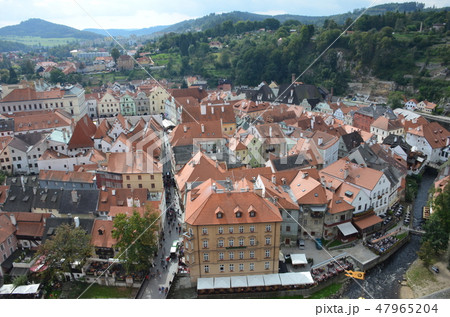 世界遺産チェスキー・クルムロの旧市街 世界遺産チェスキー・クルムロの旧市街 47965204