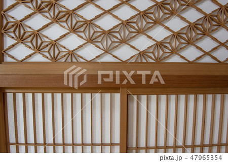 書院障子 47965354