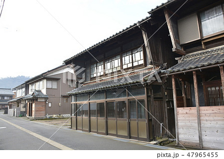 【福井県　南越前町】今庄宿の町並み 47965455