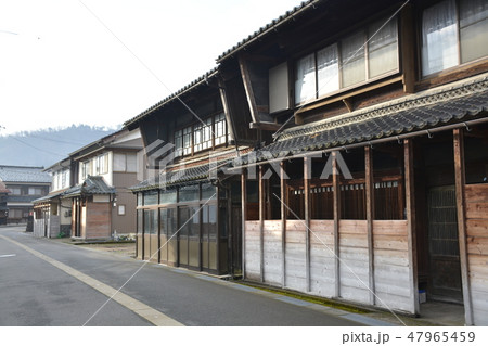【福井県　南越前町】今庄宿の町並み 47965459