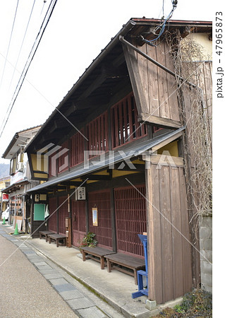 【福井県　南越前町】今庄宿の町並み 47965873
