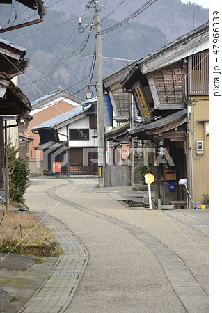 【福井県 南越前町】今庄宿の町並み 【福井県 南越前町】今庄宿の町並み 47966339