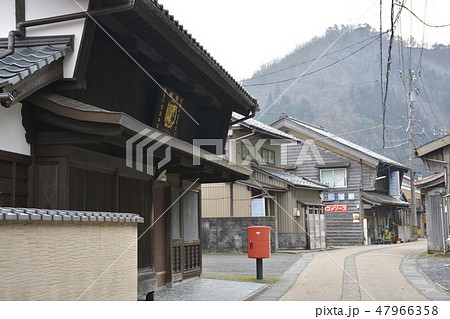 【福井県　南越前町】今庄宿の町並み 47966358